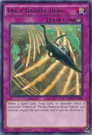 do a barrel roll mp14 en049 rare yu gi oh 2014 mega spell designs review