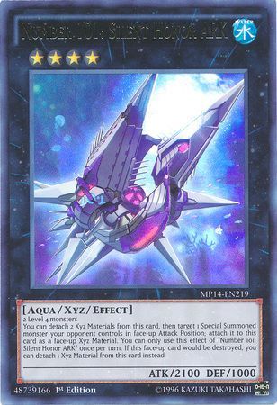 Number 101: Silent Honor ARK - MP14-EN219 - Ultra Rare - Yu-Gi-Oh