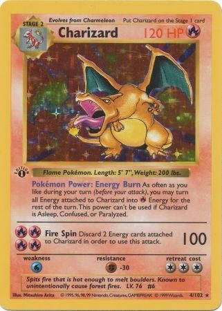 Image result for shiny first edition charizard