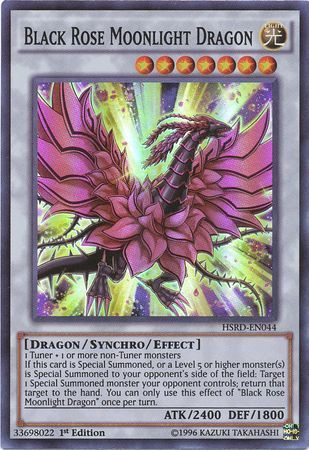 Black Rose Moonlight Dragon Hsrd En Super Rare St Edition