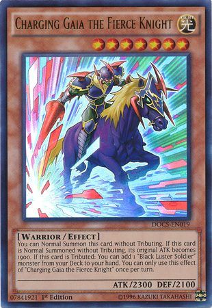 charging gaia the fierce knight docs en019 ultra rare for sell vs for sale