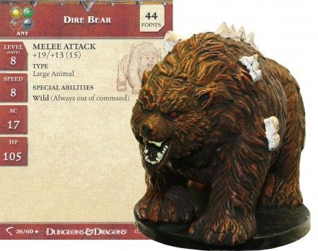 d&d bear miniature