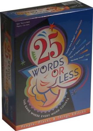 25 Words Or Less: People, Places, & Things Board Game (winning Moves)