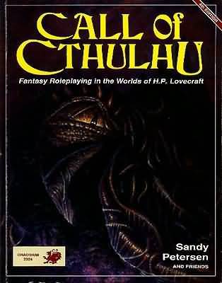 Call of Cthulhu 4th Edition softcover core rulebook (Call of Cthulhu RPG)