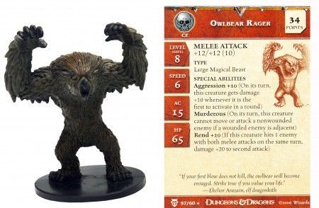 d&d owlbear miniature