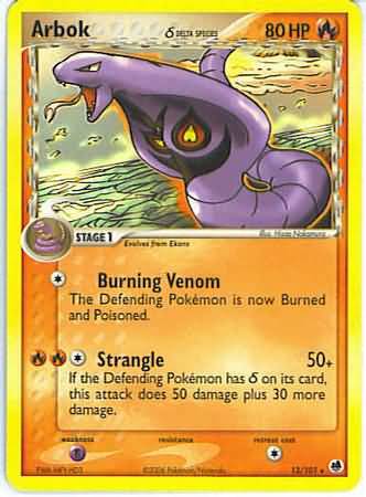 arbok delta species 13 101 ex frontiers singles arbok delta species 13 101 ex frontiers singles