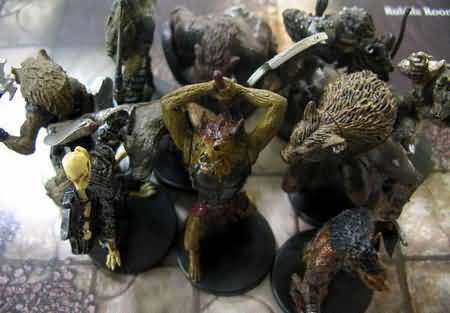 d&d gnoll miniatures
