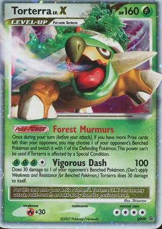 Torterra LV.X - DP09 - Ultra Rare - Diamond And Pearl Promos - Pokemon