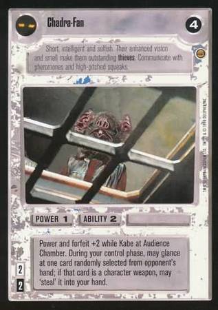 Star wars ccg singles