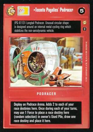 Star wars ccg singles