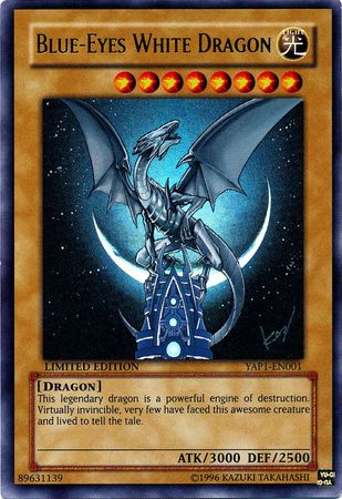 Image result for yugioh blue eyes white dragon