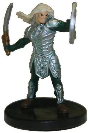 d&d miniatures human fighter