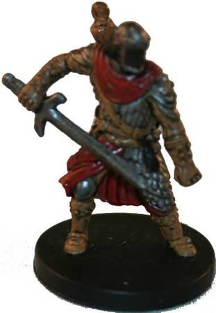 d&d human fighter miniature