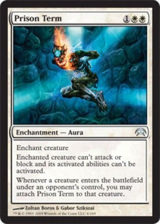 Prison Term Planechase Singles Magic The Gathering