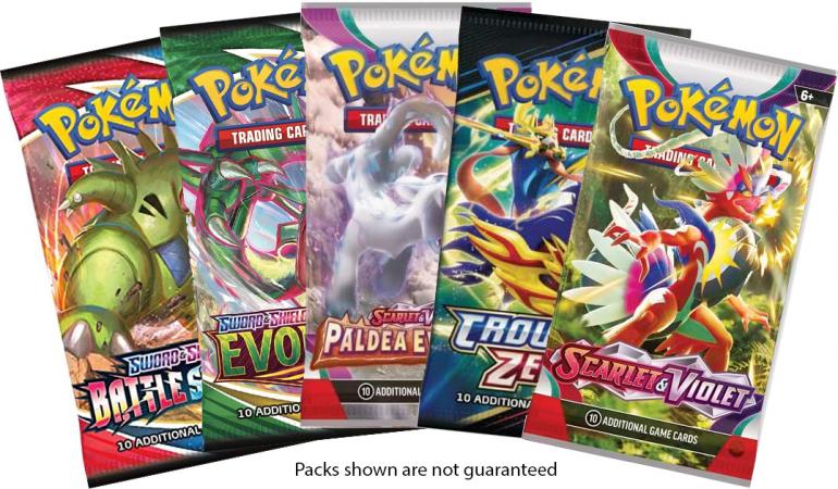 5 Random Pokemon Booster Packs (Pokemon) - Pokemon Sealed Product