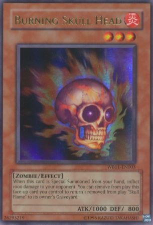 Burning Skull Head - WB01-EN003 - Ultra Rare - Yu-Gi-Oh! Promo Cards