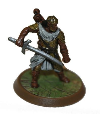 d&d human fighter miniature