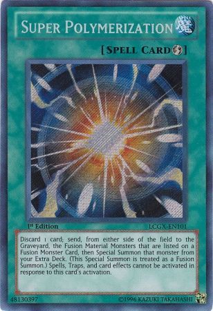 super polymerization lcgx en101 secret rare 1st 1st ac