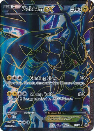 Zekrom EX - 97/99 - Full Art Ultra Rare - Black & White 4: Next