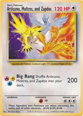 Articuno, Moltres, And Zapdos - Oversized Promo - Pokemon Oversized ...