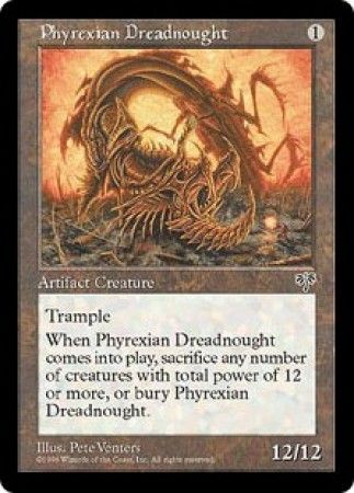 Phyrexian Dreadnought - Mirage - Magic The Gathering